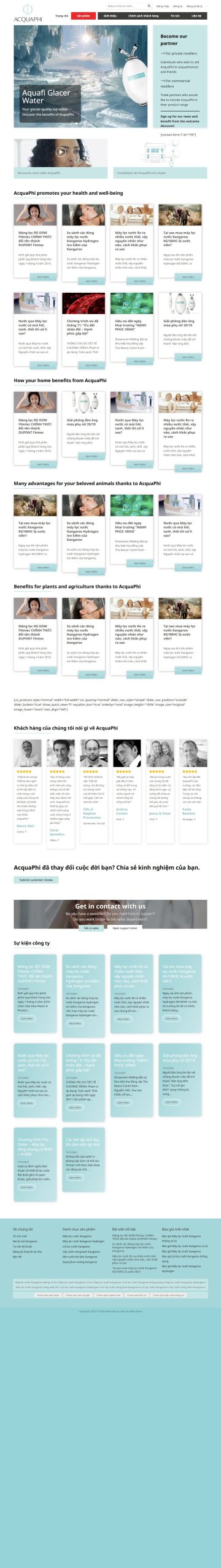 Mẫu Website Locnuoc 4