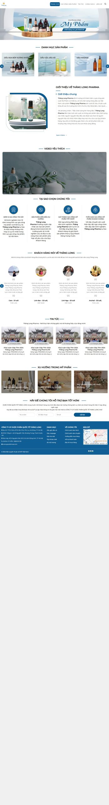 Mẫu Website Bán Mỹ Phẩm 02 – Shop Online