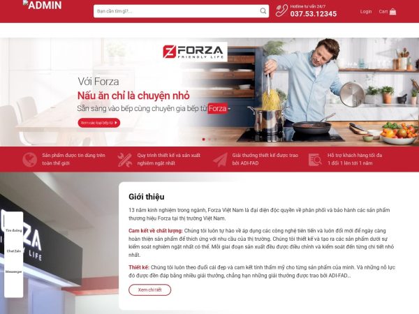 Mẫu Website Beptu 2 – Cài Đặt Sẵn – 399k.org