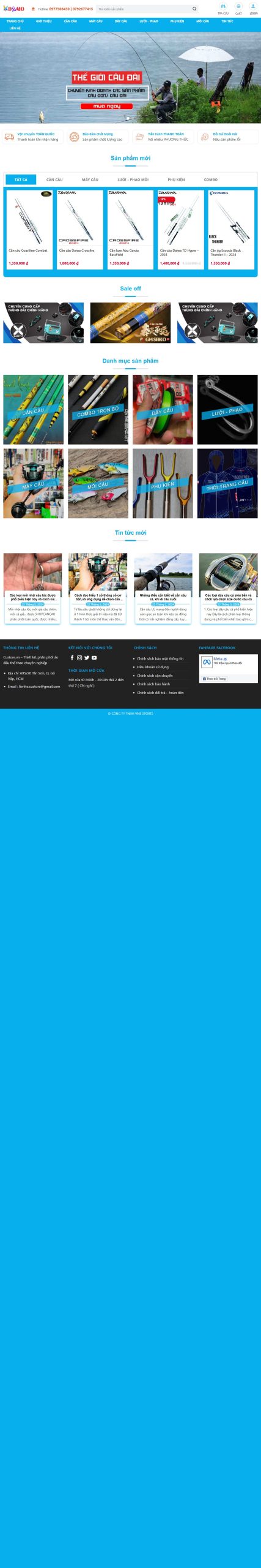 Mẫu Website Caucakhanhchi
