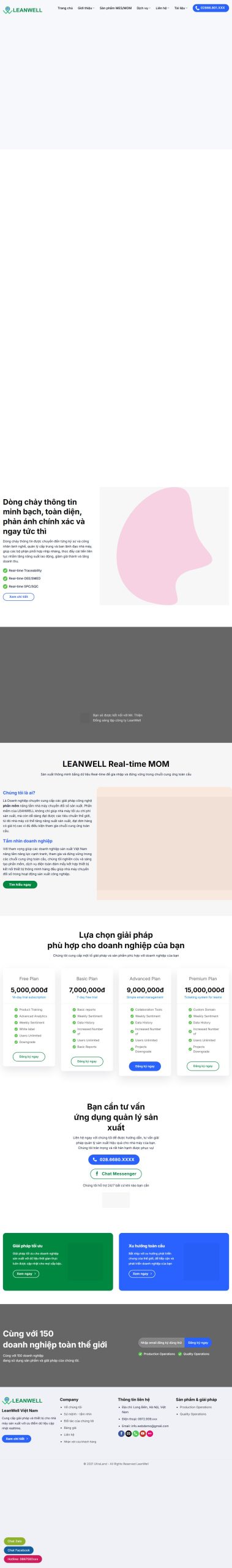 Mẫu Website Dịch Vụ Chuyển Đổi Số Doanh Nghiệp – Giải Pháp Công Nghệ