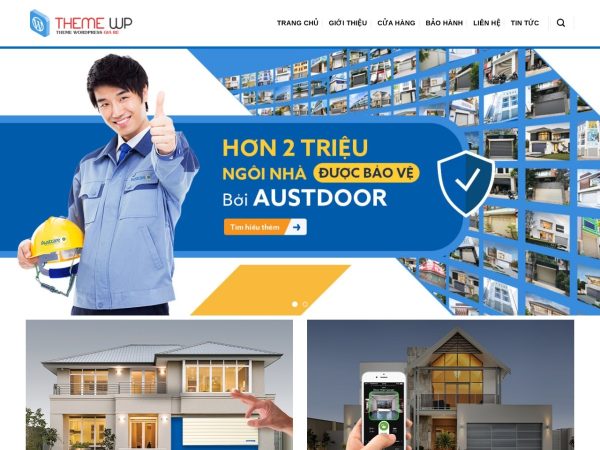 Mẫu Website Cửa Nhôm Kính – Vật Liệu Xây Dựng – Cài Đặt Sẵn – 399k.org (Mẫu 3)
