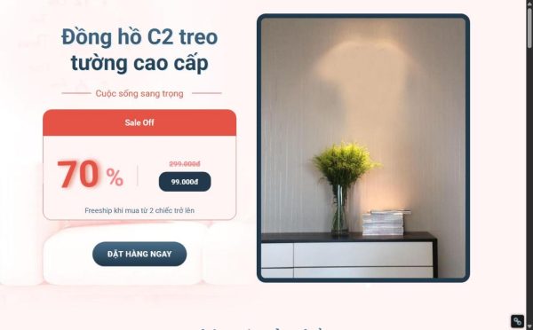 Mẫu Website Bán Đồng Hồ Cao Cấp 02 – Shop Online – Cài Đặt Sẵn – 399k.org
