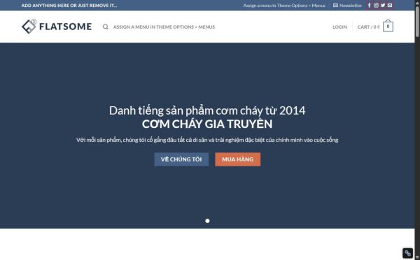 Mẫu Website Cơm Chay – Cài Đặt Sẵn – 399k.org
