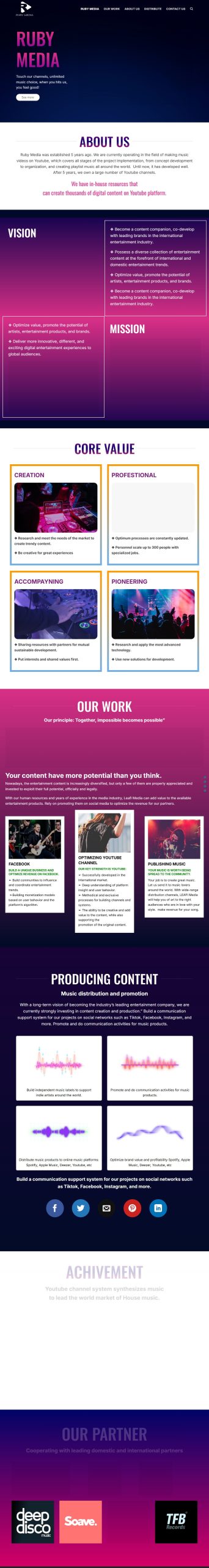Mẫu Website Giới Thiệu Công Ty
