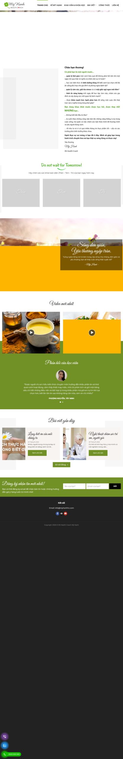 Health Coach Blog & Lifestyle Magazine WordPress Theme