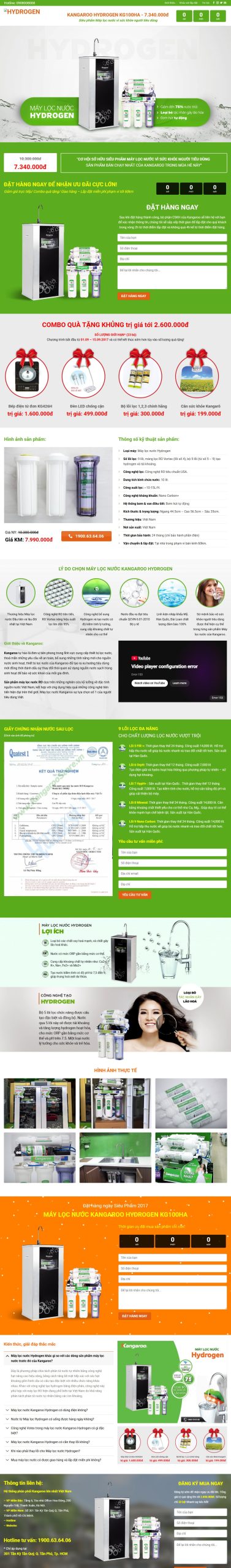 Mẫu Website Công Nghệ Hydrogen