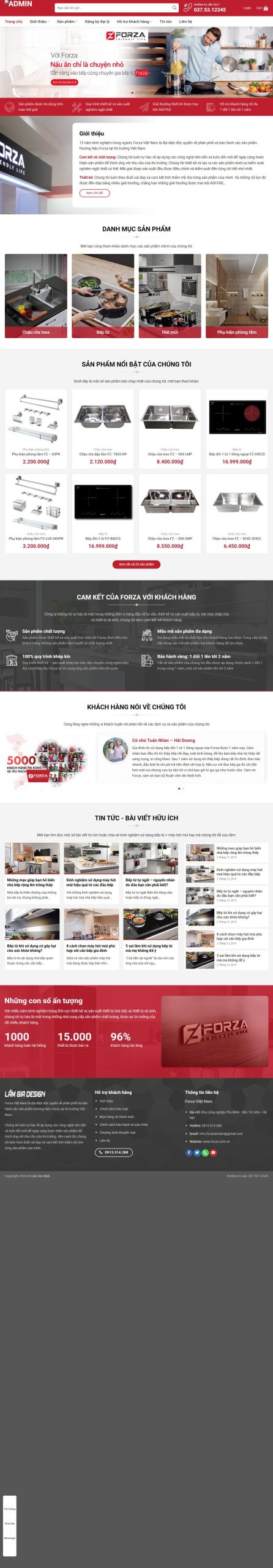 Mẫu Website Ibeptu 2