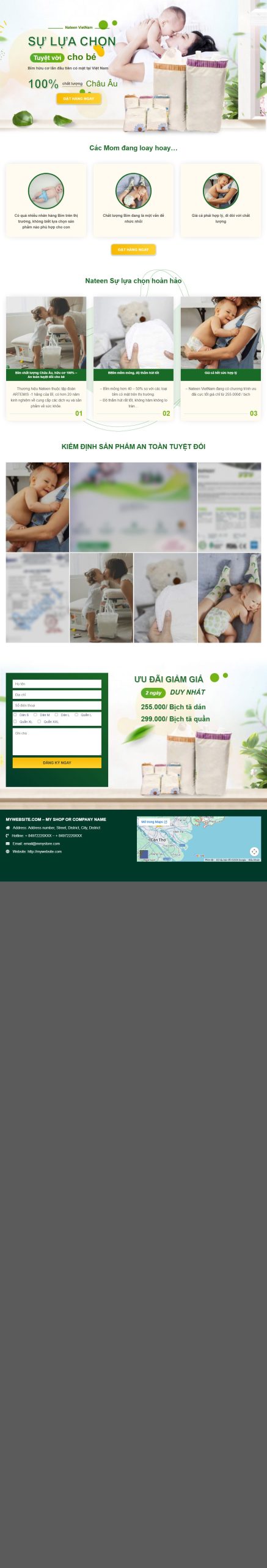 Mẫu Website Ibimmebe
