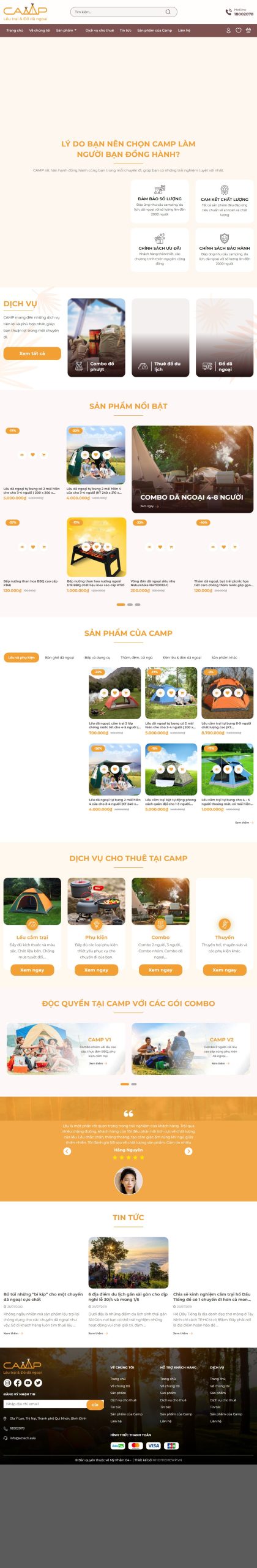 Mẫu Website M 01