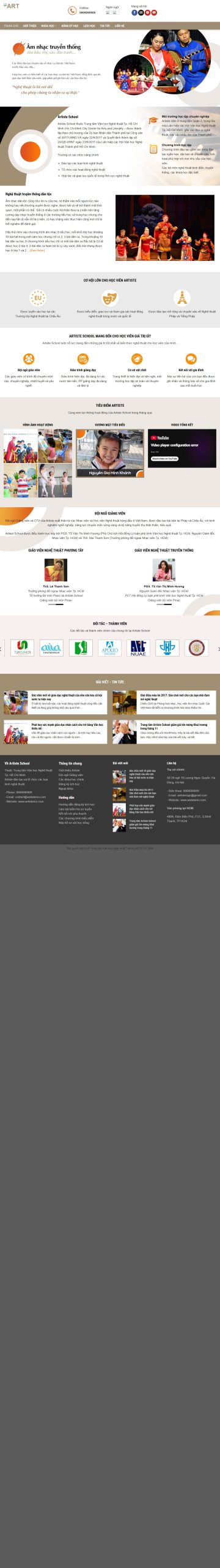 Mẫu Website Oartmauthemewpcom 014
