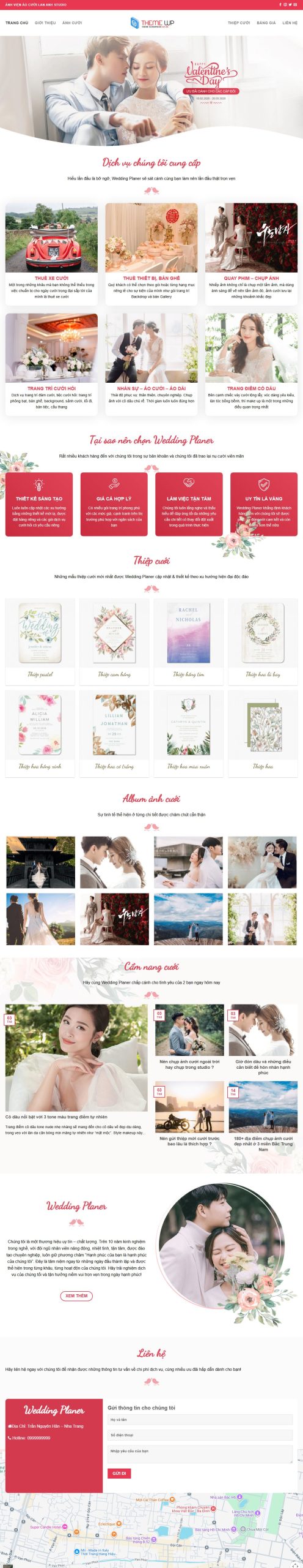 Mẫu Website Phostudio 8