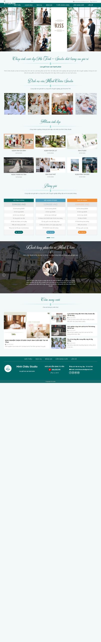 Mẫu Website Studio2mauthemewpco2