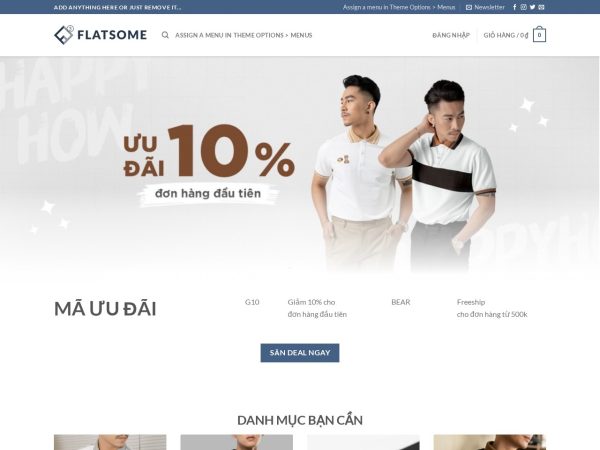 Mẫu Website Bán Thời Trang Nữ – Shop Online – Cài Đặt Sẵn – 399k.org