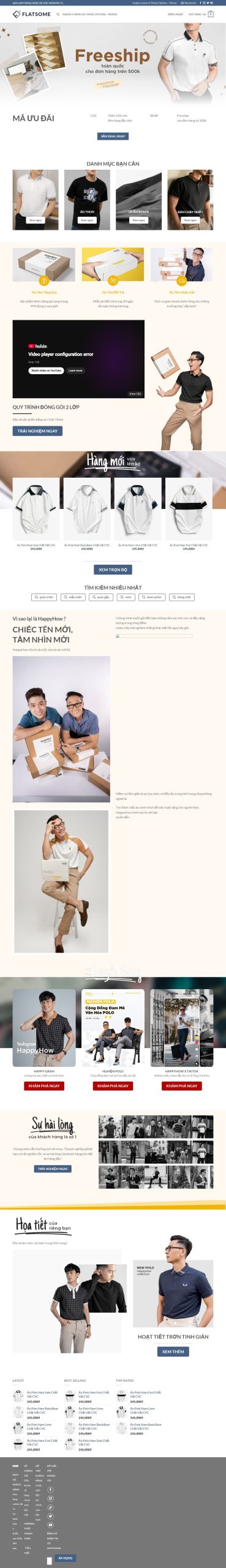 Mẫu Website Bán Thời Trang Nữ – Shop Online