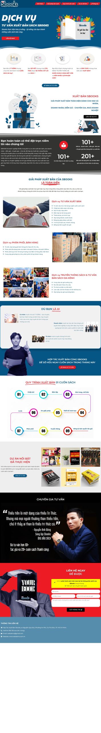 Mẫu Website Bán Sách – Shop Online