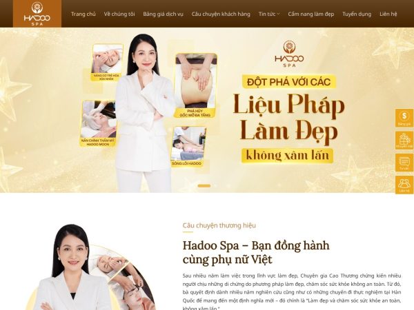 Mẫu Website Spa Làm Đẹp 03 – Shop Online – Cài Đặt Sẵn – 399k.org (Mẫu 10)