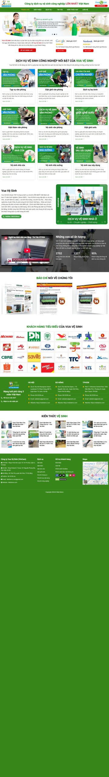 Mẫu Website Bán Thiết Bị Nhà Tắm Nhà Vệ Sinh – Shop Online