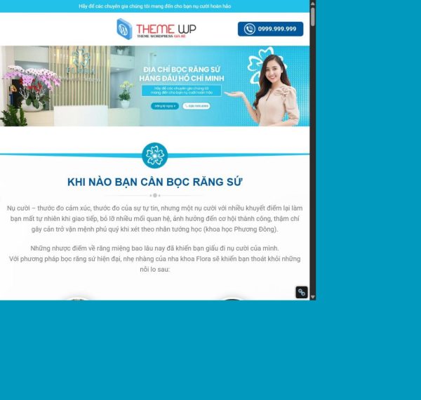 Mẫu Website Nha Khoa 2 – Cài Đặt Sẵn – 399k.org