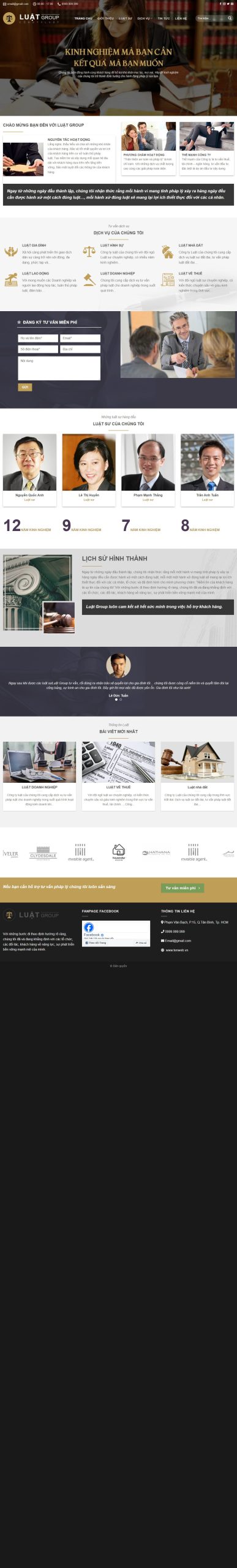 Mẫu Website luatsu2