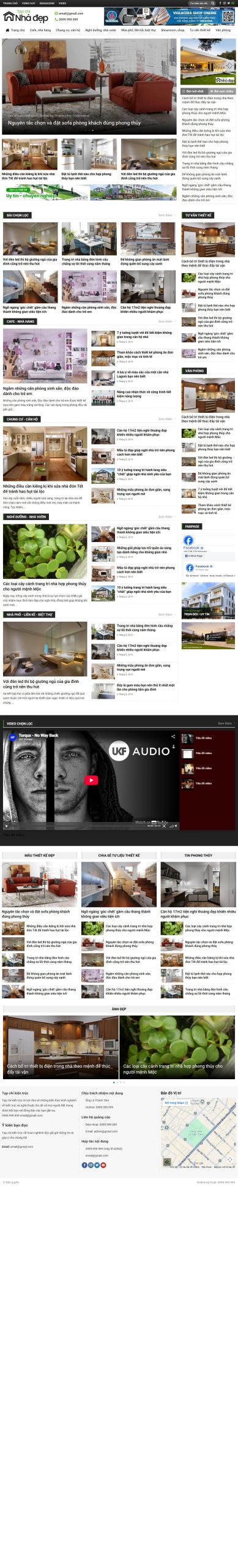 Mẫu Website tintuc4
