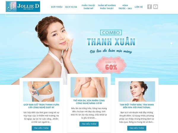 Mẫu Website Spa Làm Đẹp 03 – Shop Online – Cài Đặt Sẵn – 399k.org (Mẫu 4)