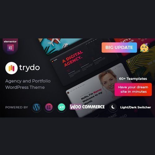 Trydo – Agency & Portfolio Theme – 399k.org (Mẫu 2)